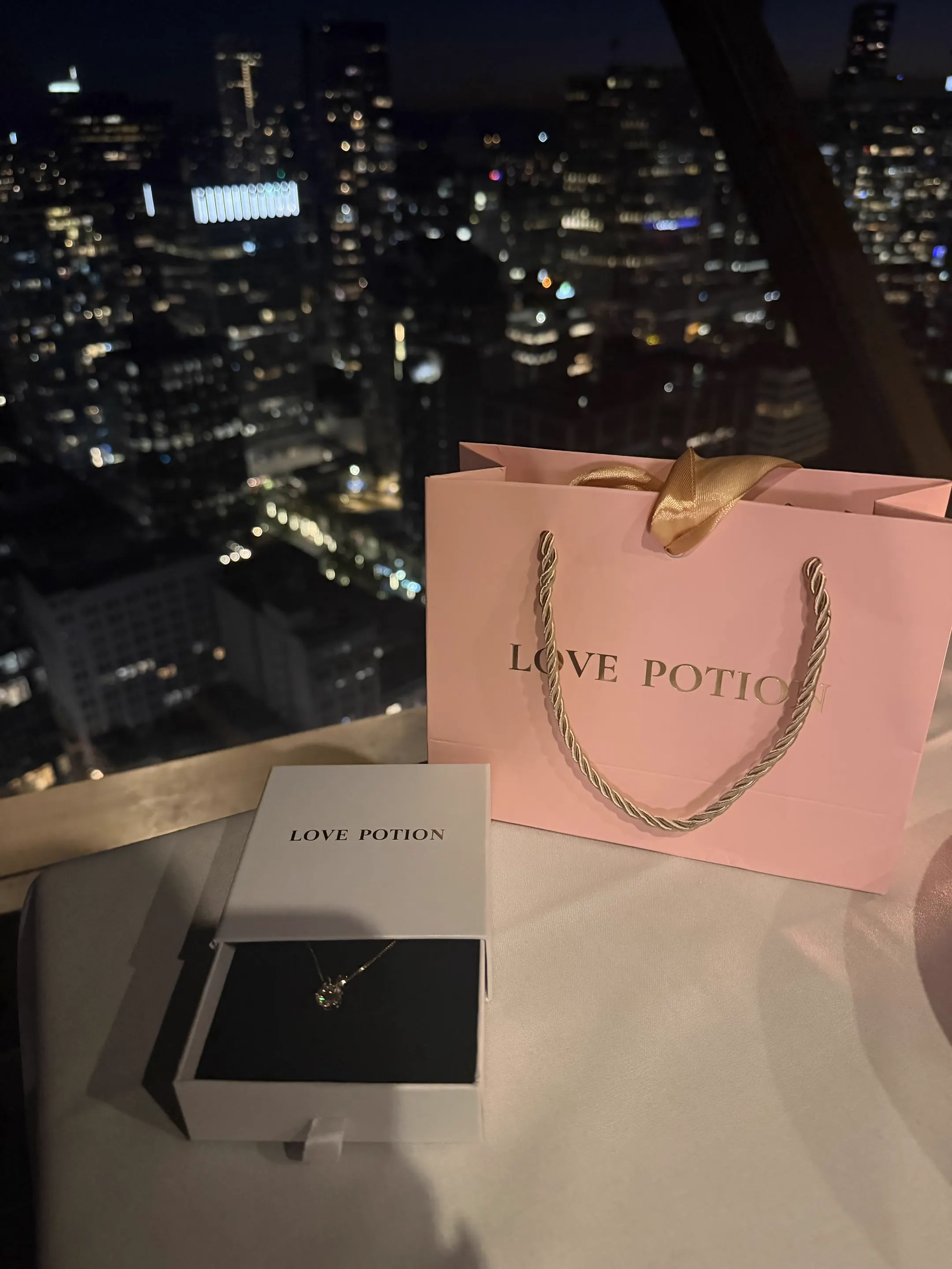 Heartstruck box and Love Potion gift bag